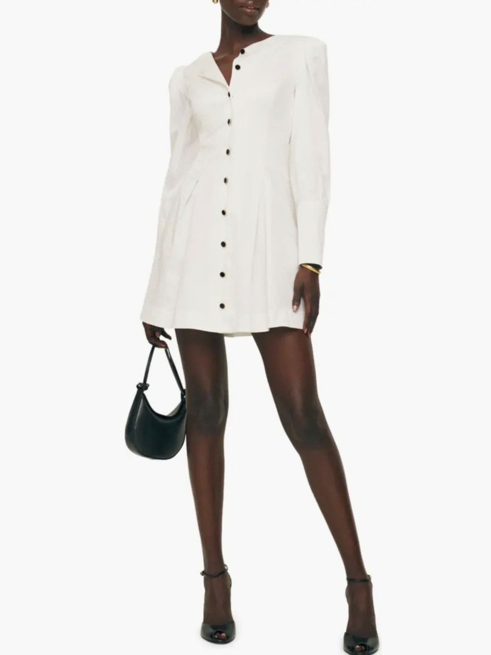 Lovisa Longsleeve Stretch Organic Cotton Minidress Sz 12